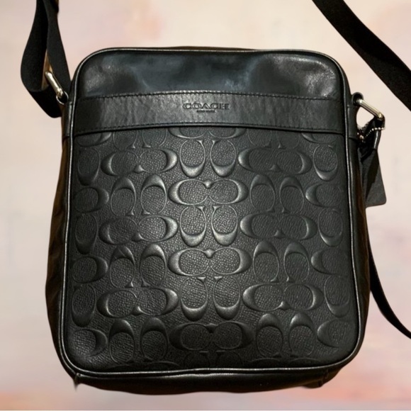 Coach Houston Flight Bag In Signature Leather - Picture 2 of 7